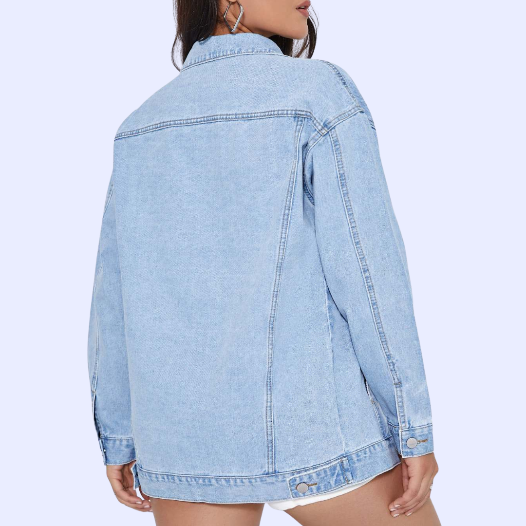 Lucía: una clásica chaqueta vaquera de corte relajado