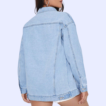 Lucía: una clásica chaqueta vaquera de corte relajado